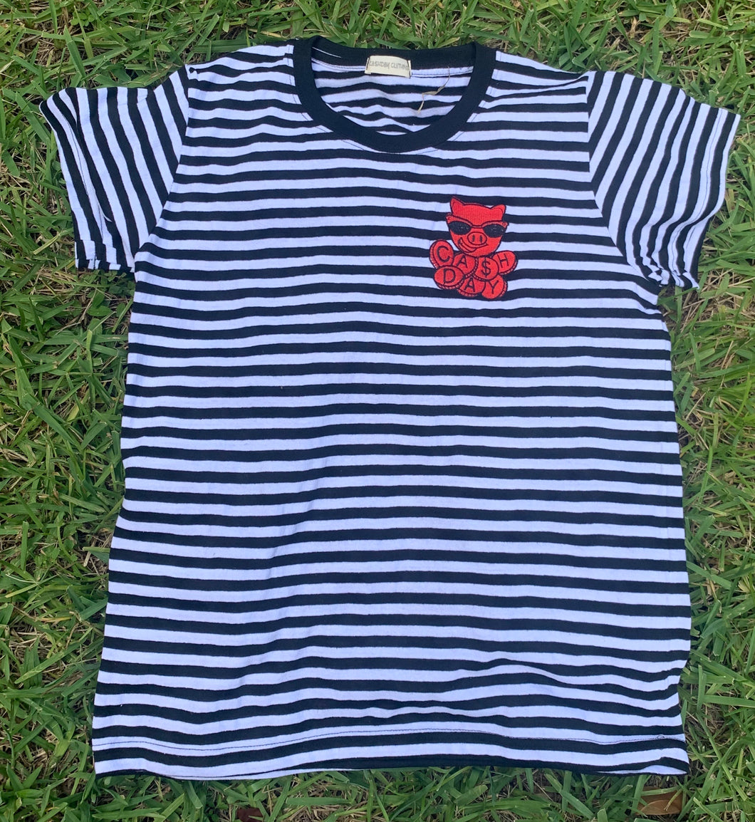 Logo Stripe Tee